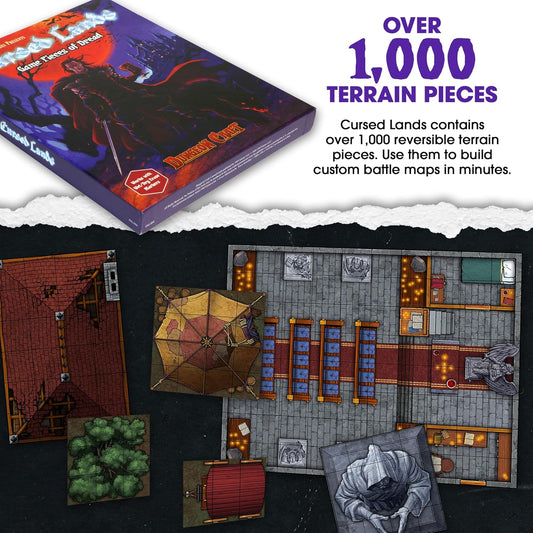 Dungeon Craft: Cursed Lands Game Pieces of Dread (In Box)