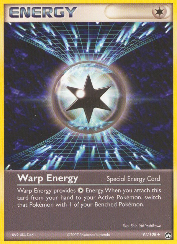 Warp Energy - EX Power Keepers 91 - Moderately Played