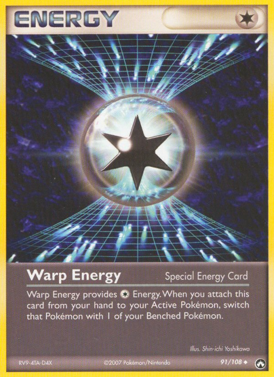 Warp Energy - EX Power Keepers 91 - Moderately Played