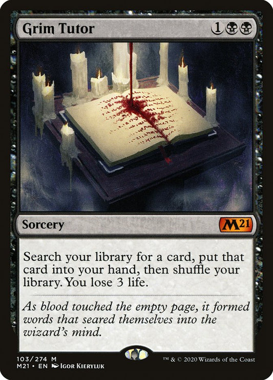 Grim Tutor - M21 103