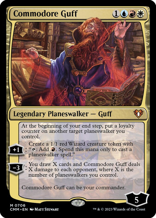 Commodore Guff - CMM 706  (Foil)