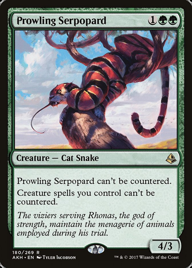 Prowling Serpopard - AKH 180