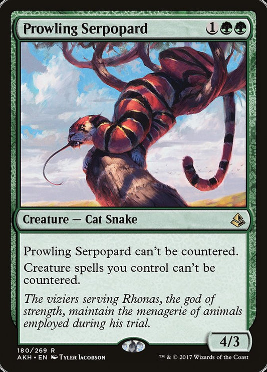 Prowling Serpopard - AKH 180