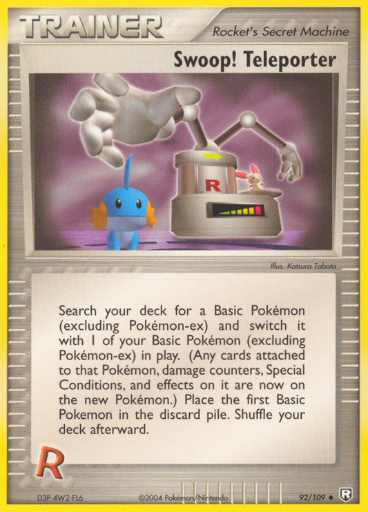 Swoop! Teleporter - EX Team Rocket Returns 92  - Near Mint