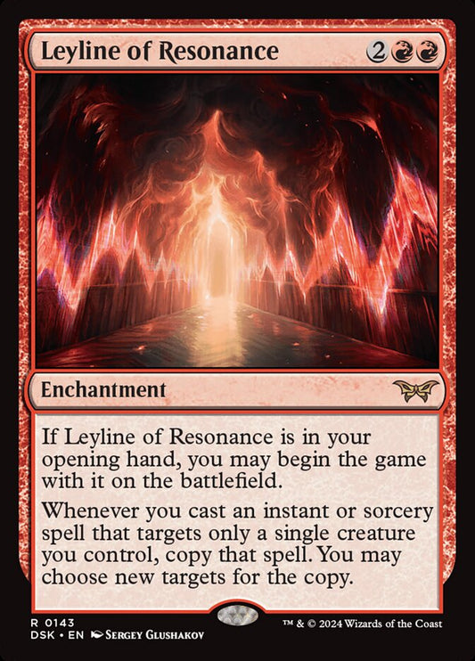 Leyline of Resonance - DSK 143  (Foil)