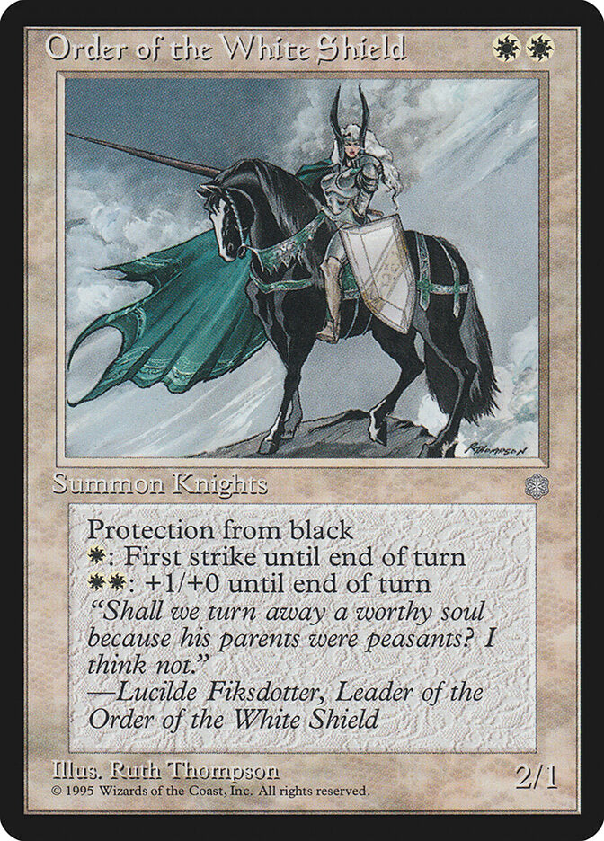 Order of the White Shield - Ice Age 46