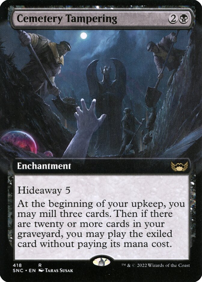 Cemetery Tampering - SNC 418  (Foil)