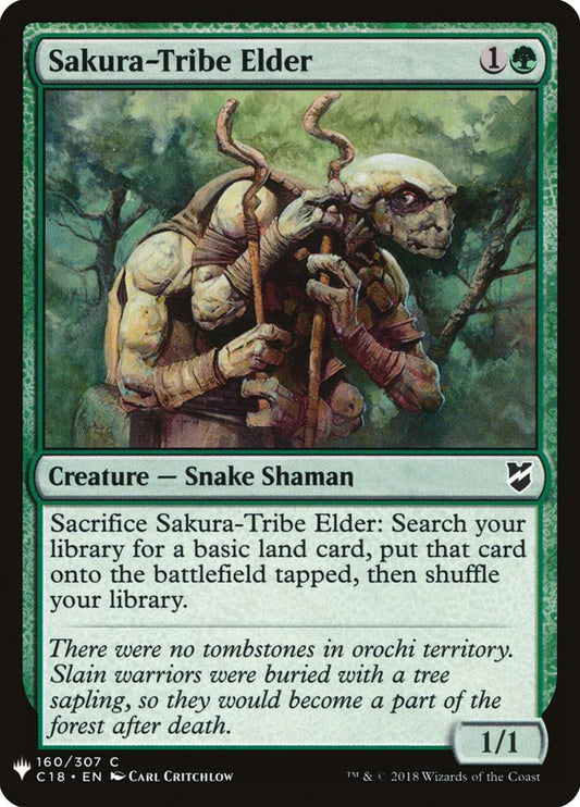 Sakura-Tribe Elder - PLST C18-160