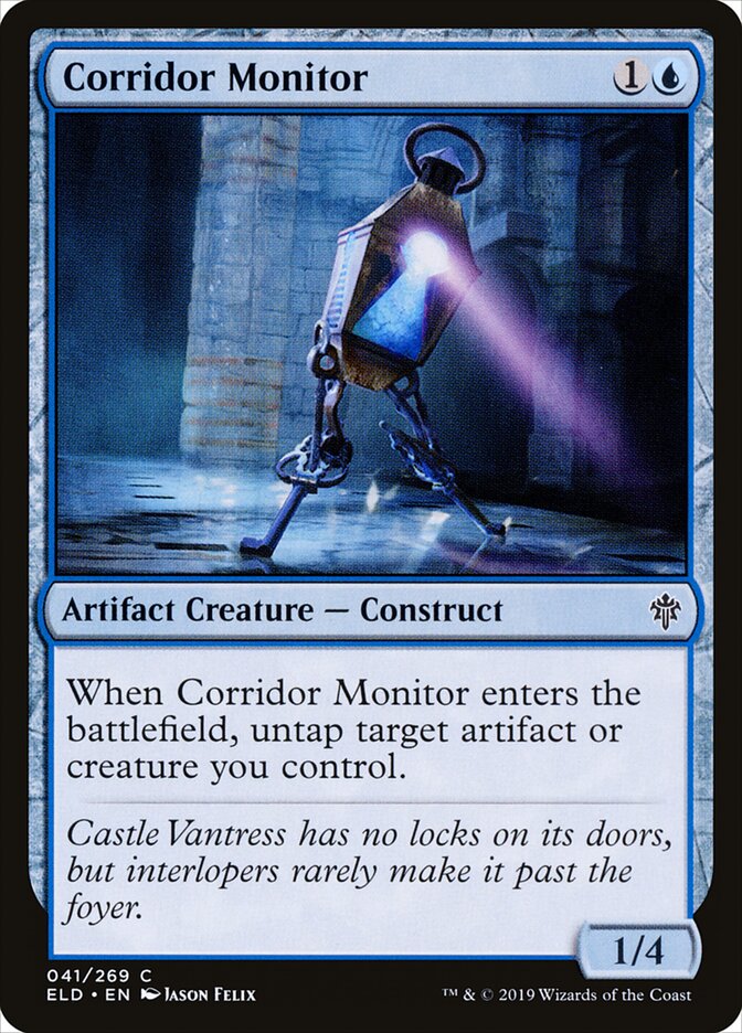 Corridor Monitor - Throne of Eldraine 41 (Foil)