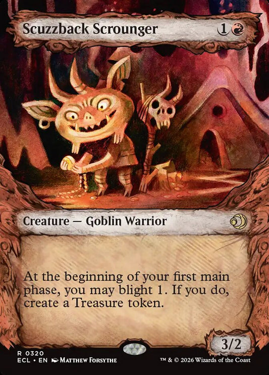 Scuzzback Scrounger - Lorwyn Eclipsed 320