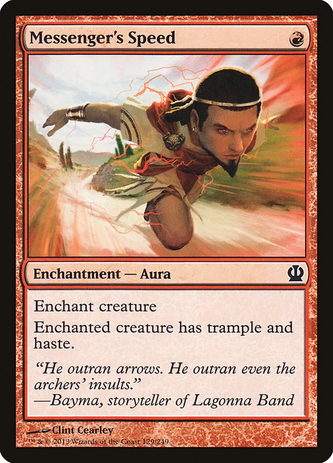 Messenger's Speed - THS 129  (Foil)