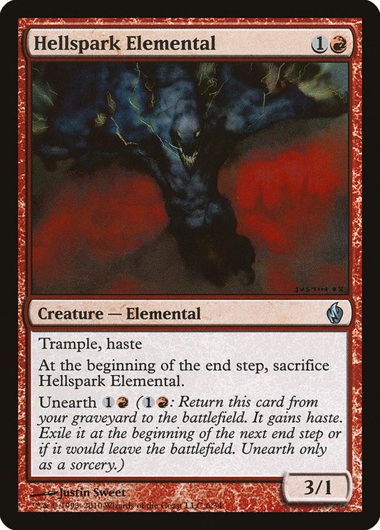 Hellspark Elemental - Premium Deck Series: Fire and Lightning 6 (Foil)