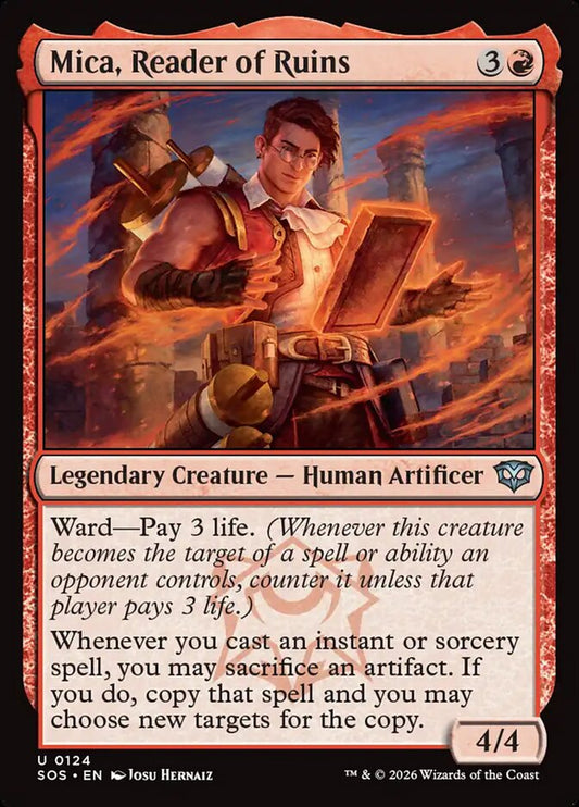 Mica, Reader of Ruins - Secrets of Strixhaven 124 (Foil)
