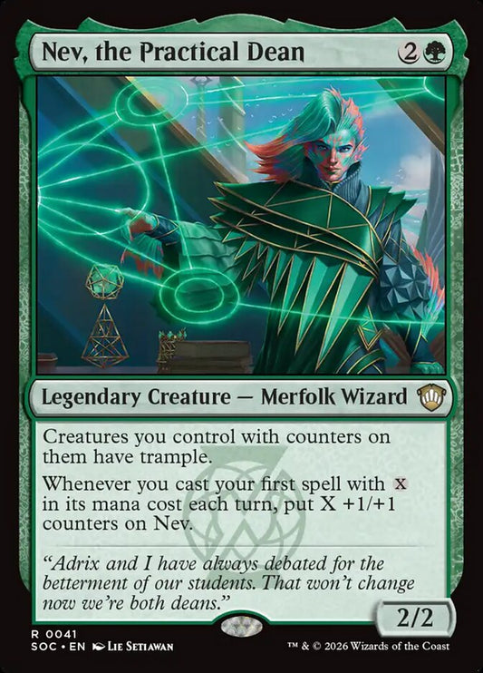 Nev, the Practical Dean - Secrets of Strixhaven Commander 41