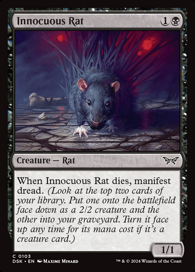 Innocuous Rat - Duskmourn: House of Horror 103