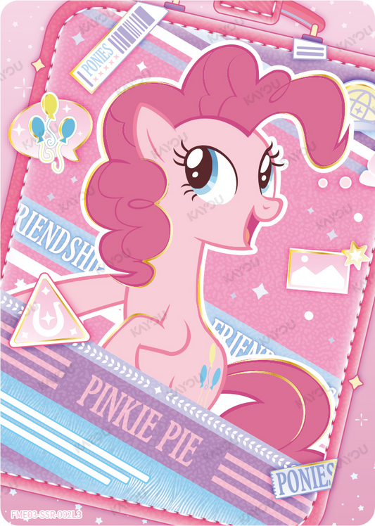 Pinkie Pie FME03-SSR-002L3 Fun Moments Series 3 trading card