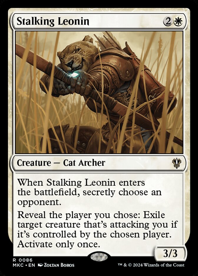 Stalking Leonin - MKC 86
