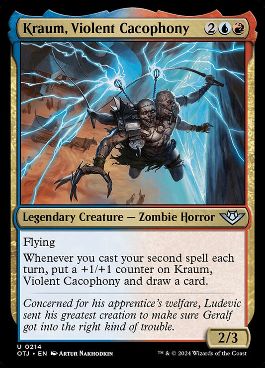 Kraum, Violent Cacophony - OTJ 214