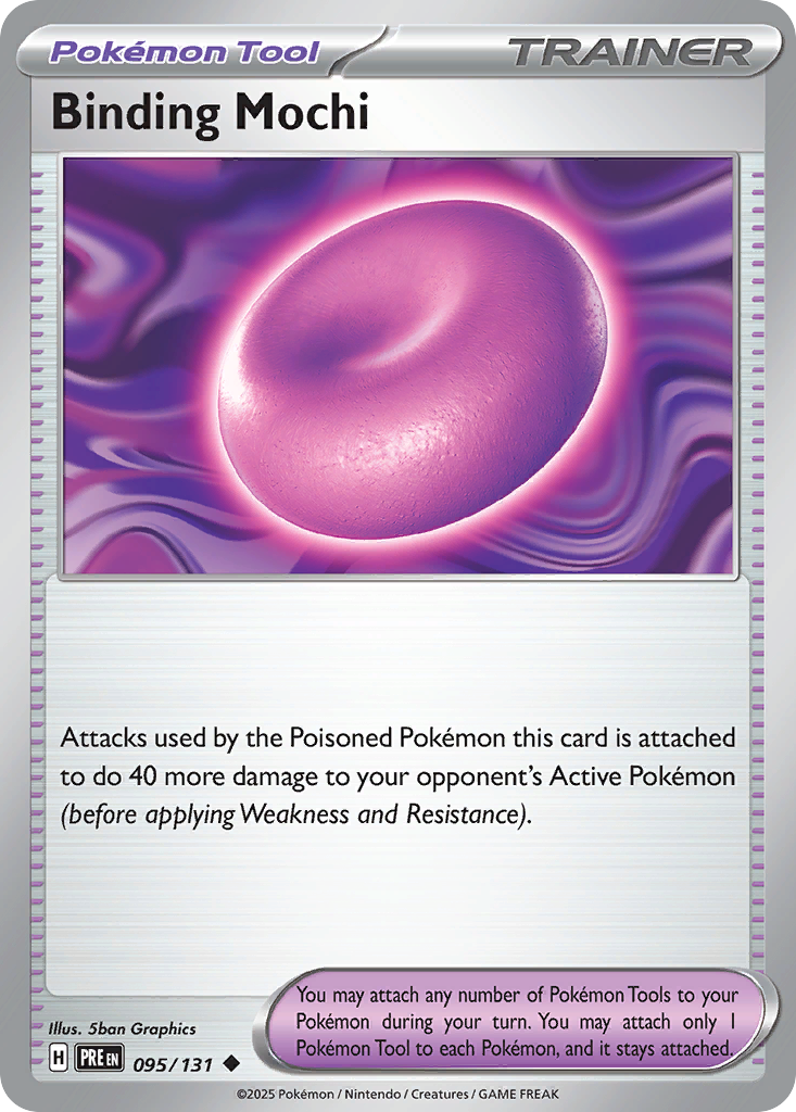 Binding Mochi - Prismatic Evolutions 095/131 (Foil) - Near Mint