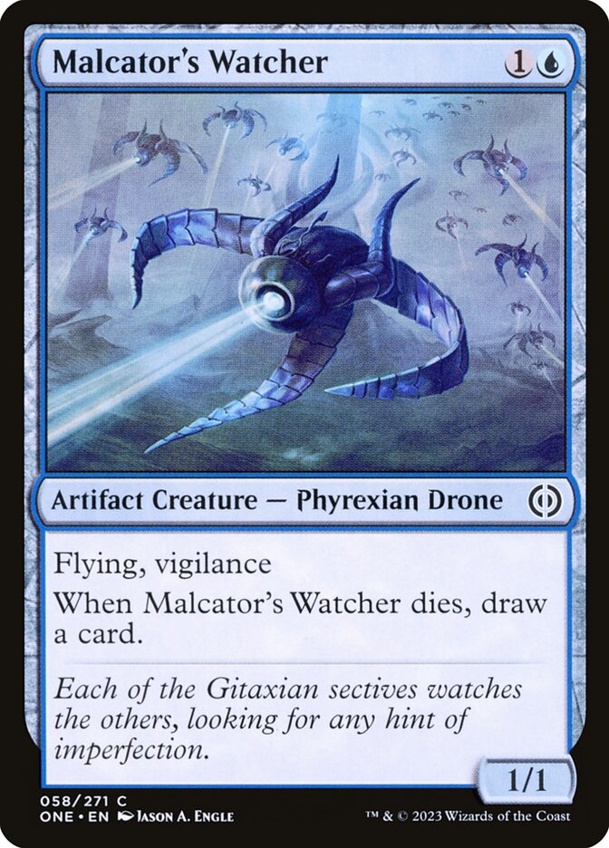 Malcator's Watcher - Phyrexia: All Will Be One 58