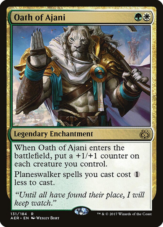 Oath of Ajani - Aether Revolt 131