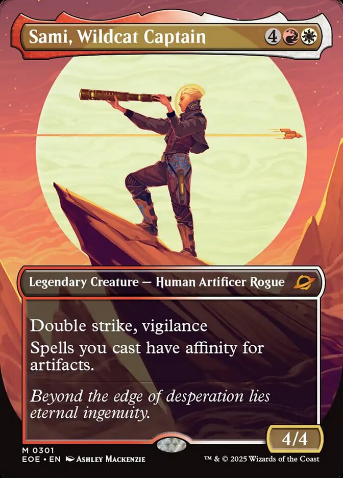 Sami, Wildcat Captain - EOE 301  (Foil)