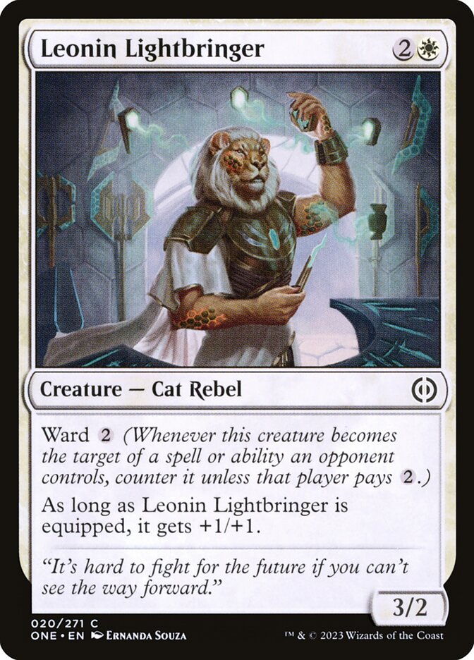 Leonin Lightbringer - Phyrexia: All Will Be One 20