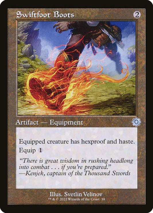 Swiftfoot Boots - BRR 58  (Foil)