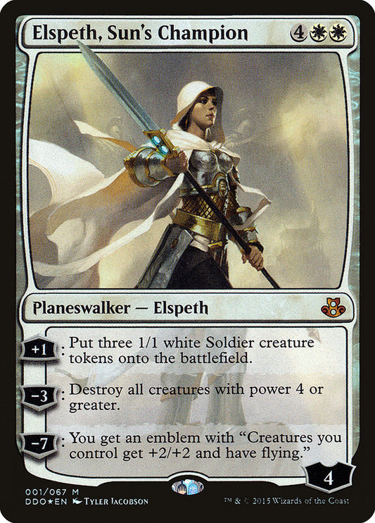 Elspeth, Sun's Champion - Duel Decks: Elspeth vs. Kiora 1 (Foil)