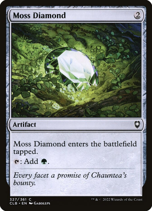 Moss Diamond - CLB 327  (Foil)