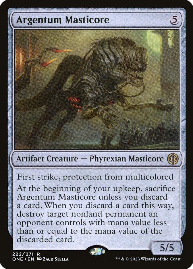 Argentum Masticore - ONE 222