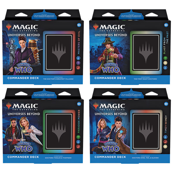 Magic the Gathering Universes Beyond Doctor Who Commander Deck