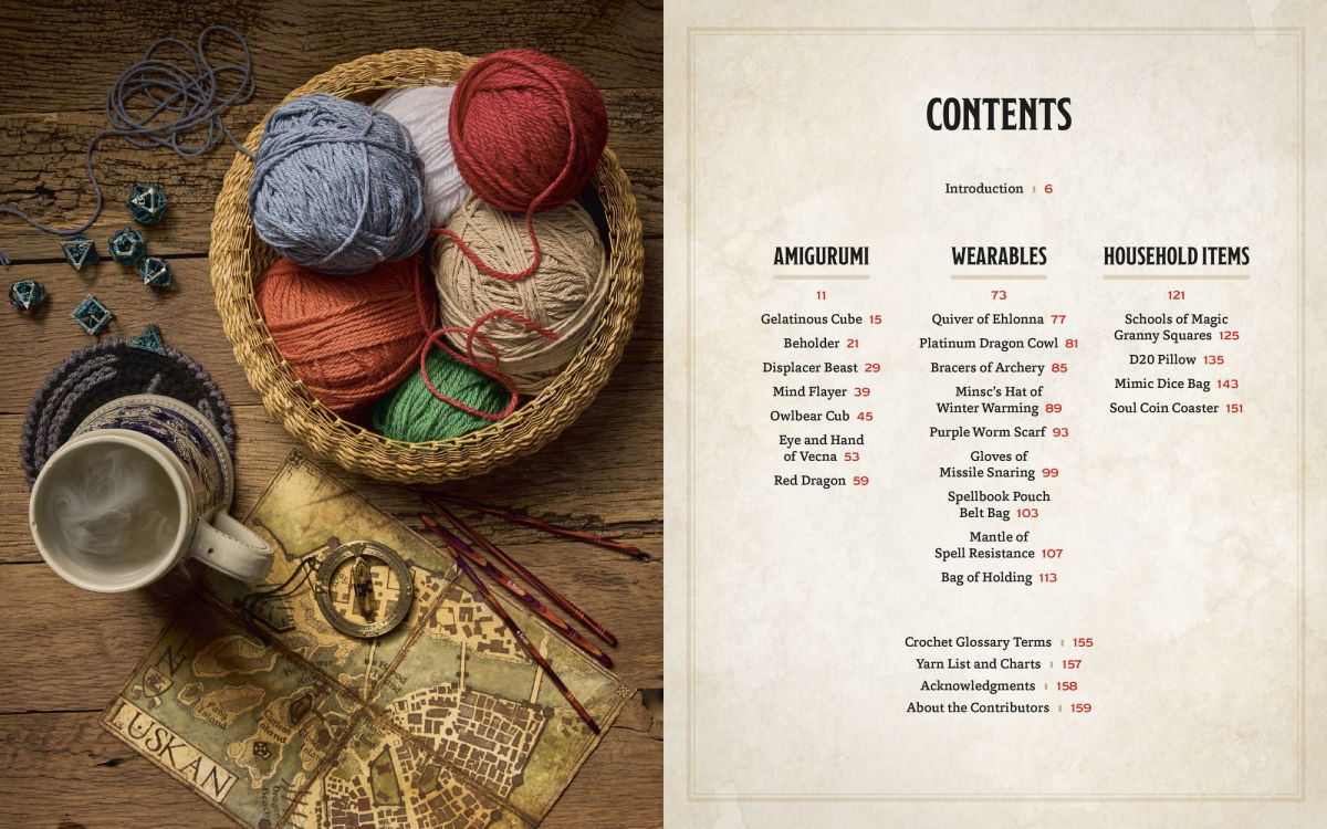 Dungeons & Dragons Crochet: A Book of Many Patterns