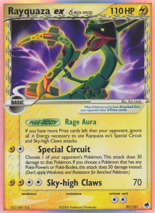 Shiftry ex - EX Crystal Guardians 97  (Foil) - Damaged - Ungraded