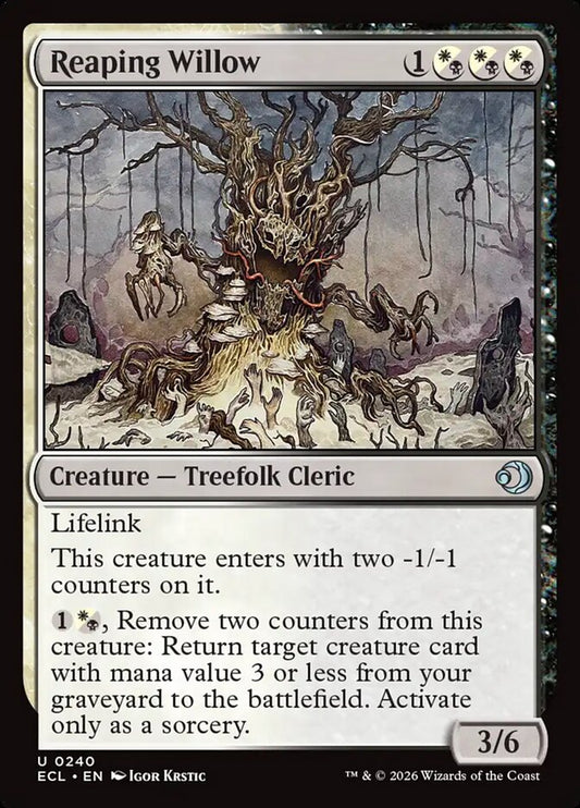 Reaping Willow - ECL 240