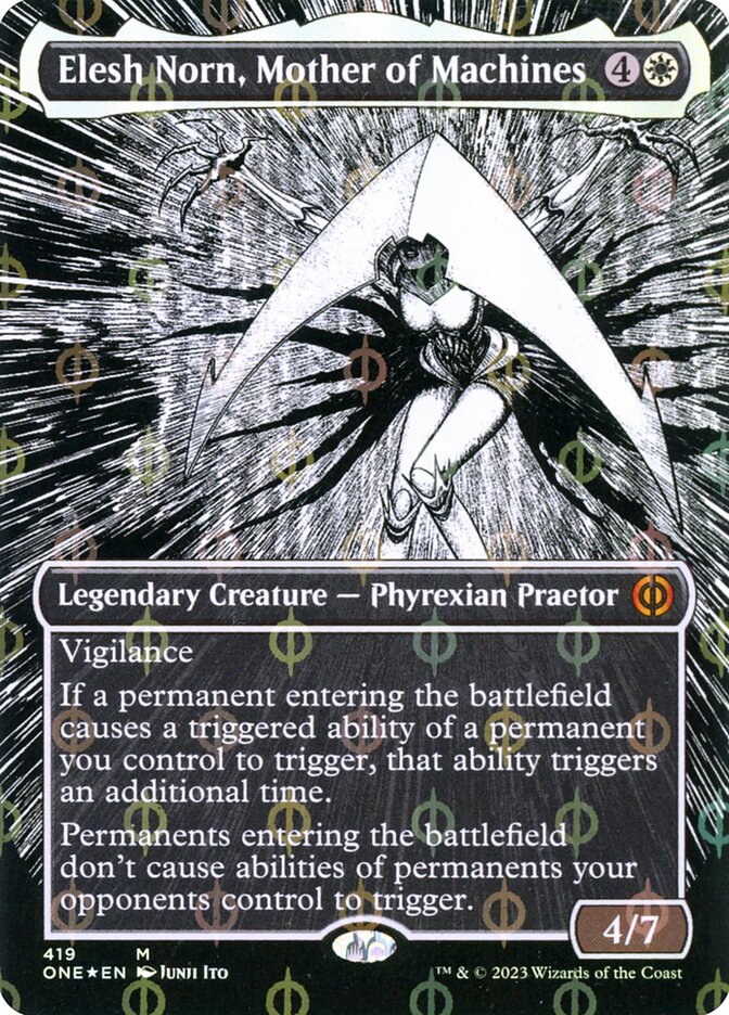 Elesh Norn, Mother of Machines - Phyrexia: All Will Be One 419 (Foil)