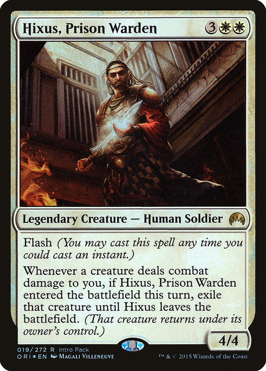 Hixus, Prison Warden - PORI 19  (Foil)