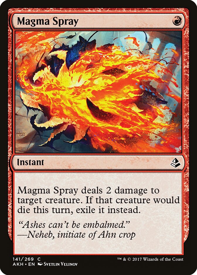 Magma Spray - Amonkhet 141