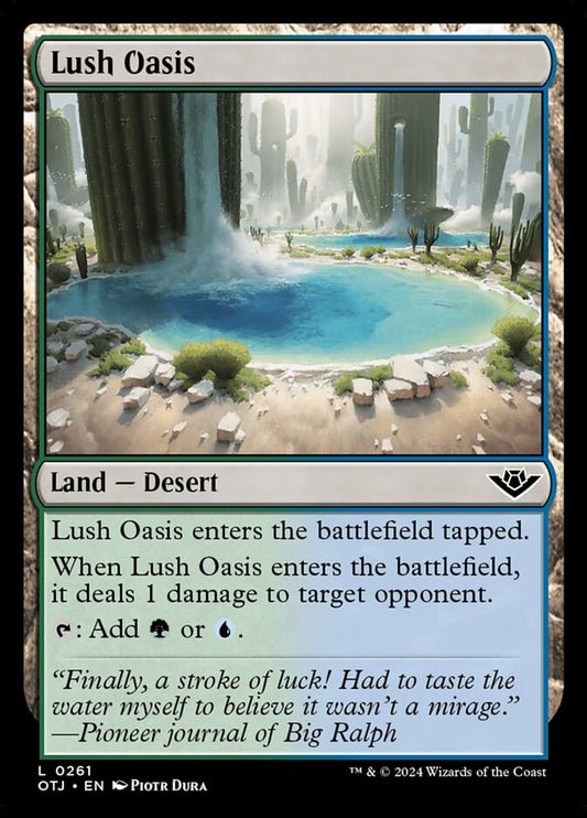 Lush Oasis - Outlaws of Thunder Junction 261