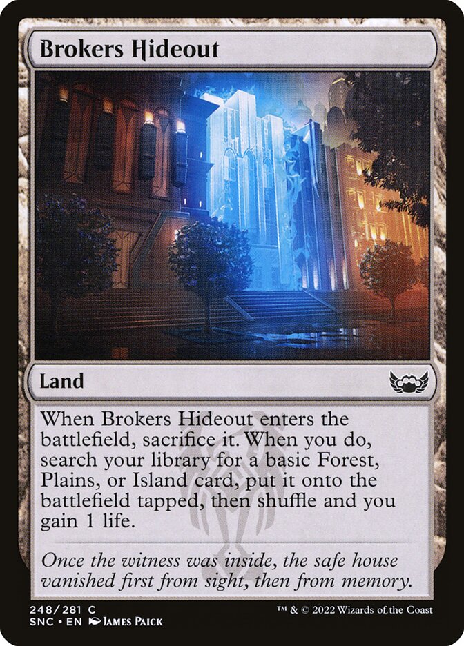 Brokers Hideout - SNC 248