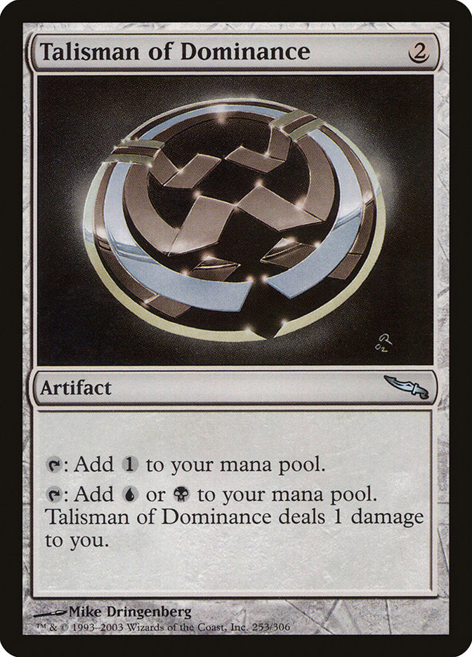 Talisman of Dominance - MRD 253