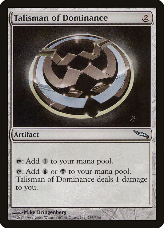 Talisman of Dominance - MRD 253