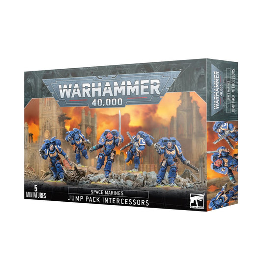 Warhammer 40k - Space Marines: Intercessors with Jump Packs