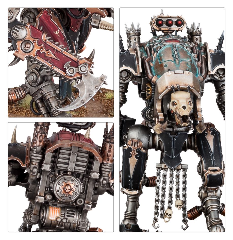 Warhammer 40k: Chaos Knights Battleforcea; Houndpack Lance