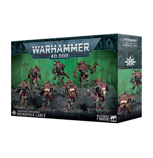 Warhammer 40k: Chaos Knights Battleforcea; Houndpack Lance
