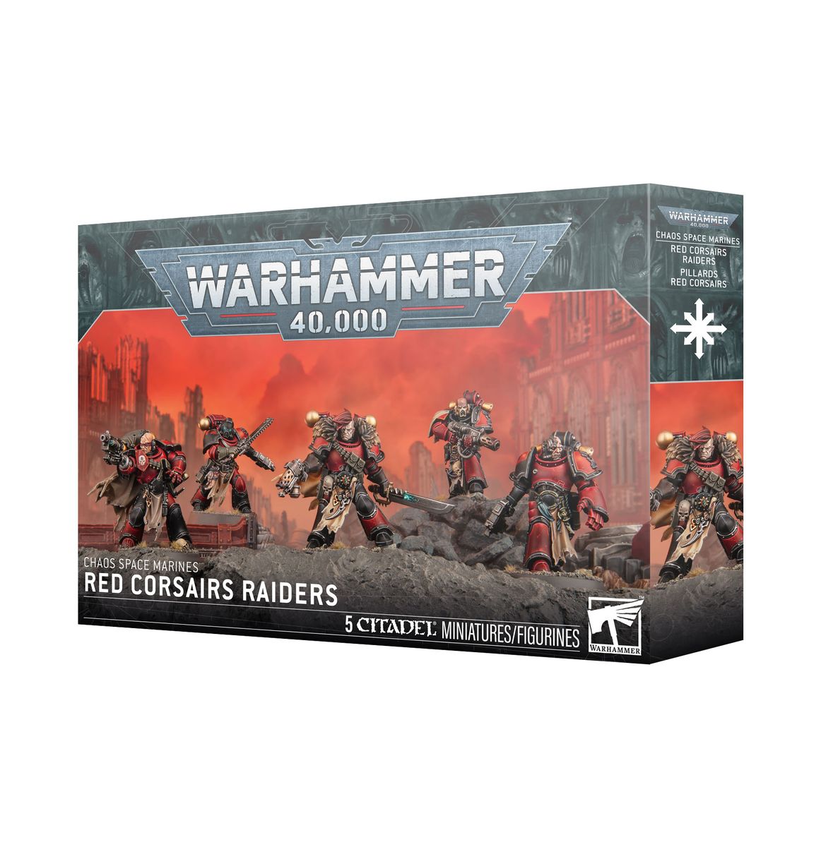 Warhammer 40k: Chaos Space Marines - Red Corsairs Raiders