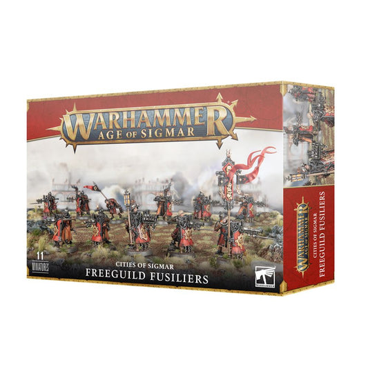 Warhammer 40k- Age of Sigmar - Cities of Sigmar - Freeguard Fusiliers