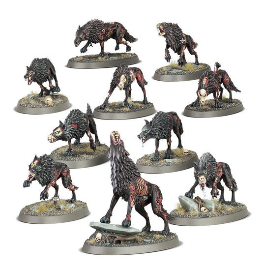 Warhammer Age of Sigmar - Soulblight Gravelords: Dire Wolves