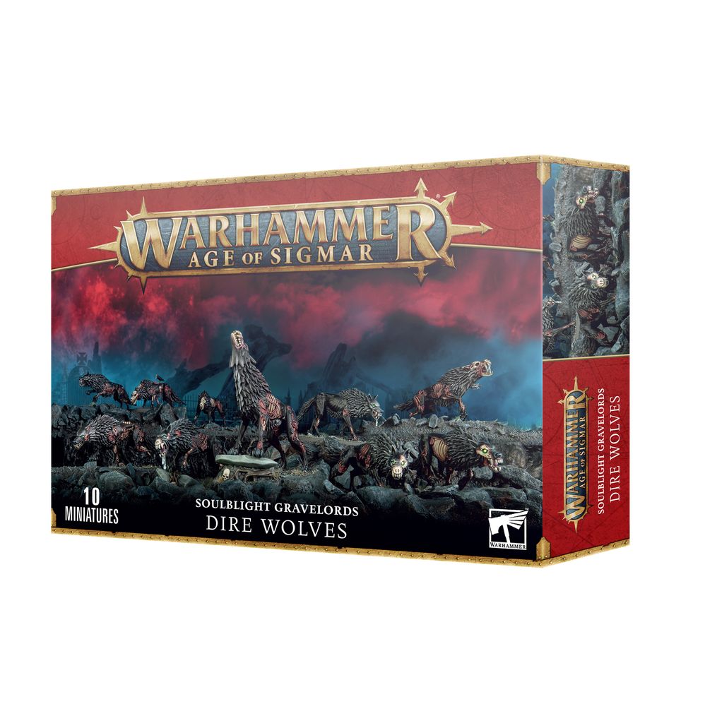 Warhammer Age of Sigmar - Soulblight Gravelords: Dire Wolves
