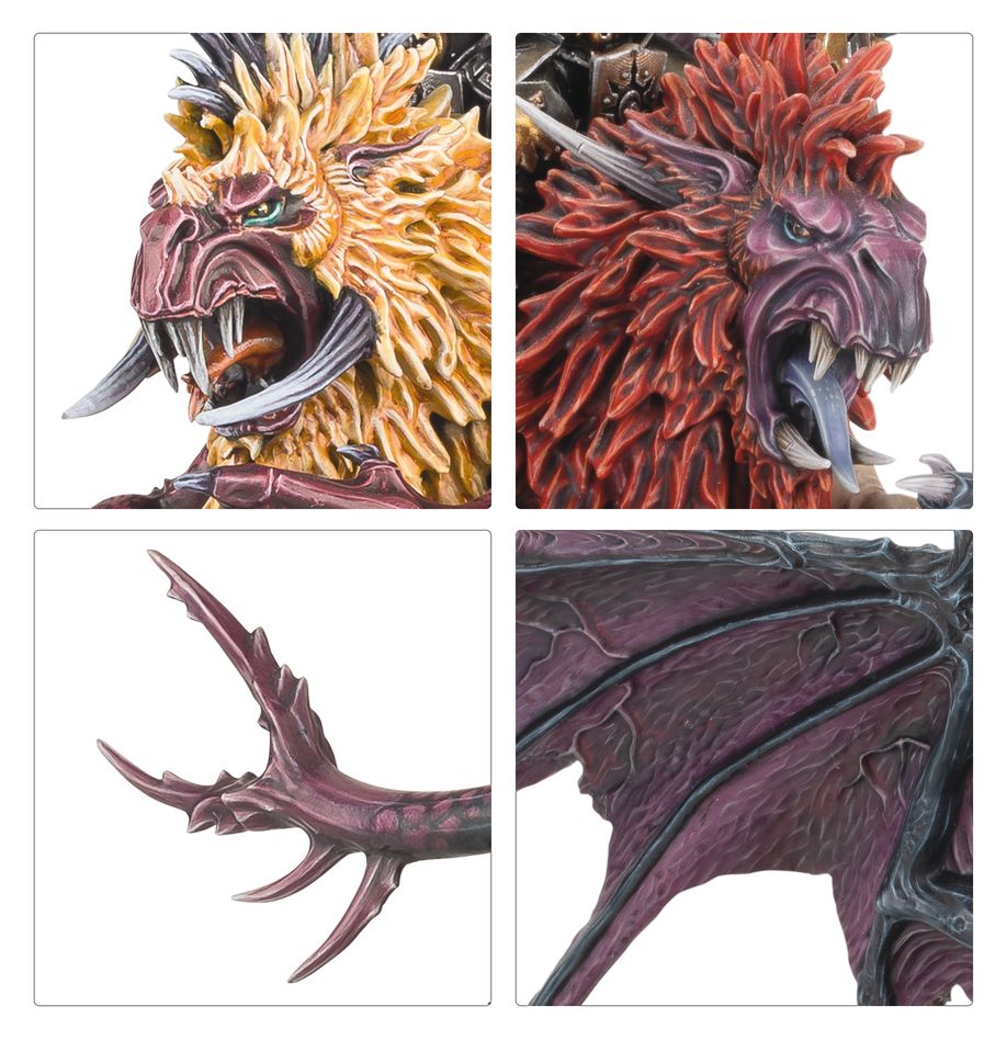 Warhammer: The Old World - Warriors of Chaos: Lord on Manticore